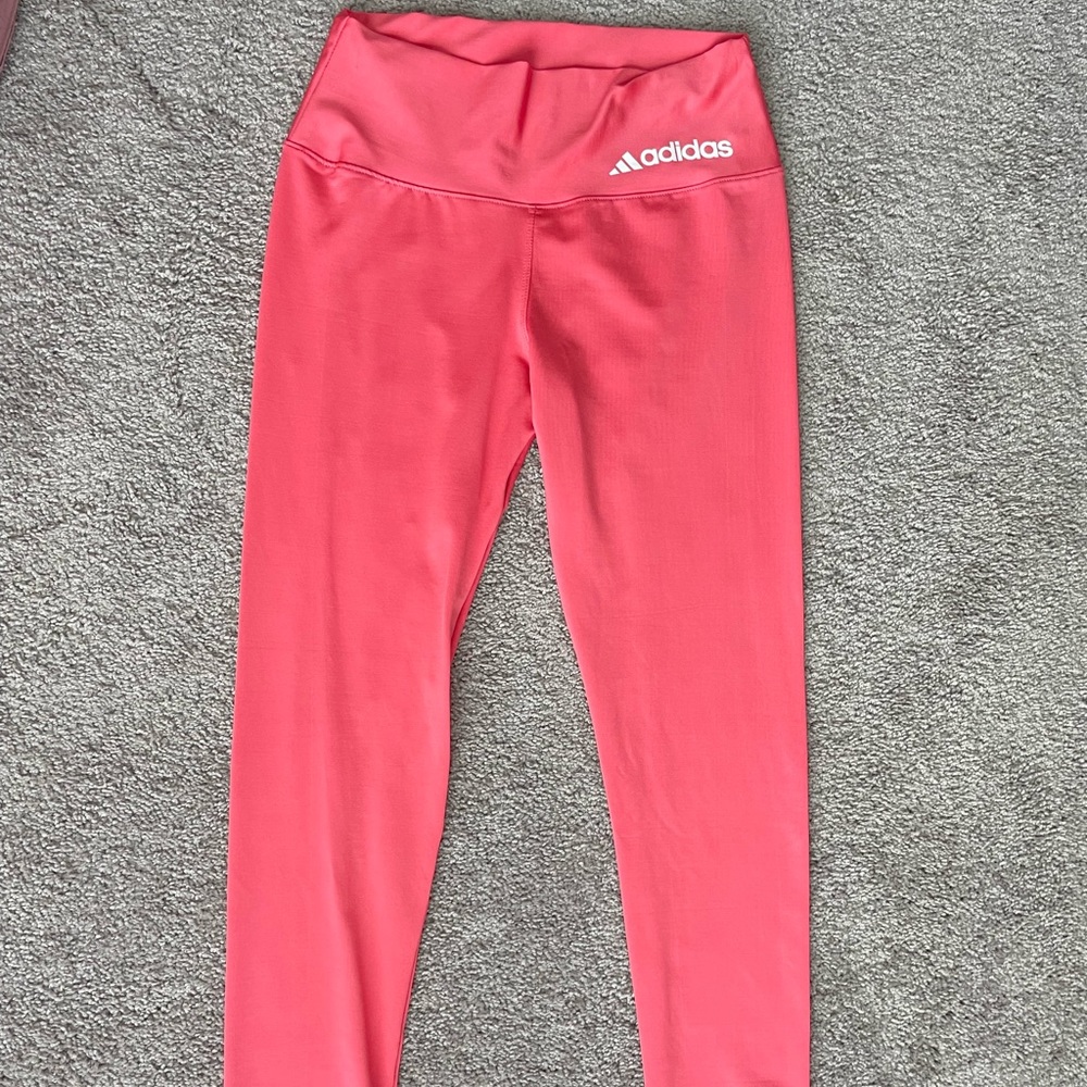 Addidas pink leggings